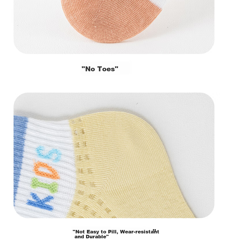 Mianmanman Children's Socks, Cute Cartoon Xinjiang Cotton Mesh, for Boys And Girls, Big Kids, Summer Thin Mid-Calf Socks, 7 Pairs, Tt 4