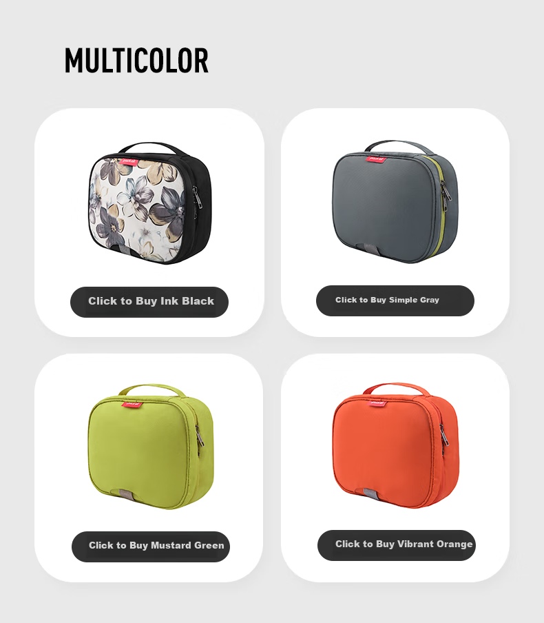 Pack All Toiletry Bag Travel Organizer Large Capacity for Men And Women Business Trip Portable Toiletries Storage Bag Orange 13