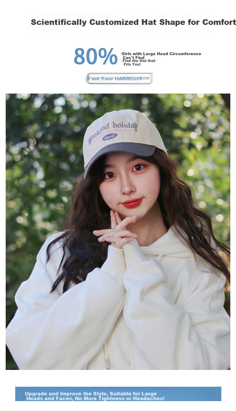 TUCANO Baseball Cap for Men And Women, Spring And Summer Sun Protection Hat, Trendy Versatile Visor Cap with Embroidery, Cotton Sun Hat 3