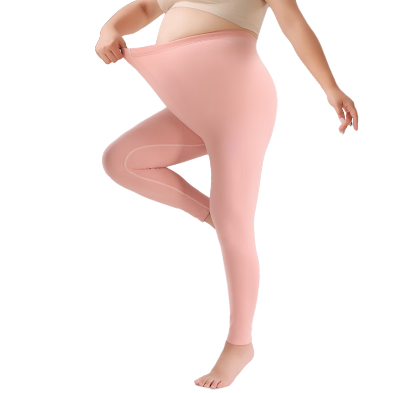 MiiOW [Cashmere Silk] Plus Size Women's Thermal Autumn Pants Fleece-Lined Winter Leggings Thermal Base Layer