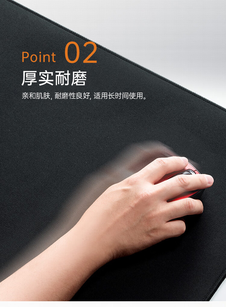 Sanye Large Desk Mat Mouse Pad Cordura Material Water-Resistant Wear-Resistant Non-Slip Base Gaming Office Brown 3