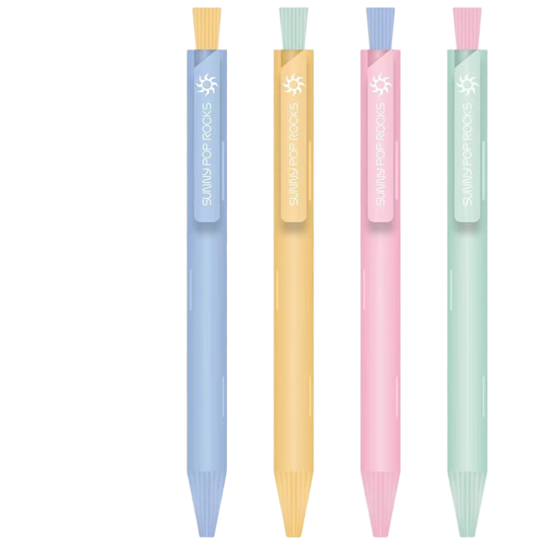 Dongmi Gel Pens, Stylish And Cute, Quick-Drying 0.5mm, Specially Designed for Students, Suitable for Primary, Middle And High School, Office Supplies, Gift Set of Four Pens, 6153C Digital Full Network Low Price