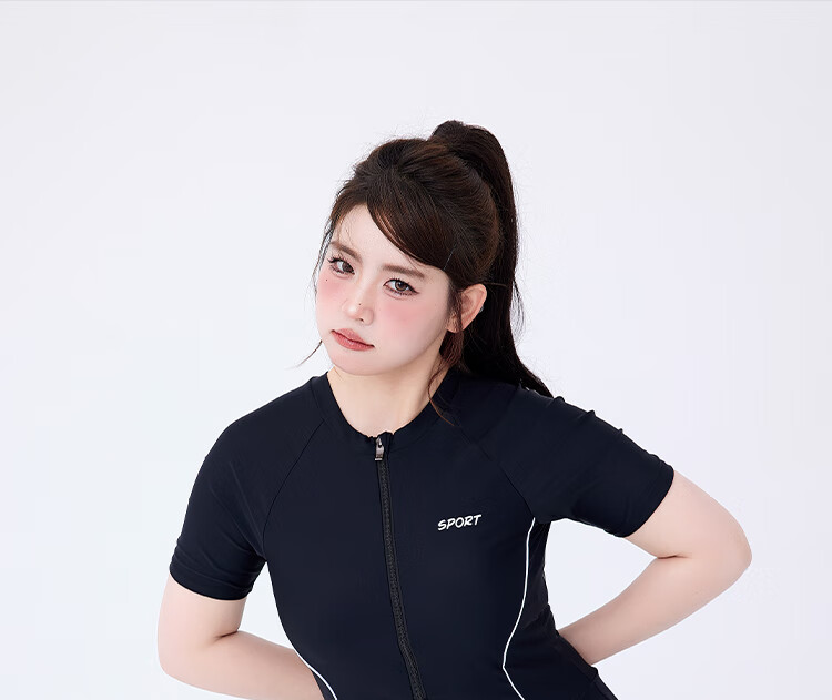 Agliondy Plus Size Swimsuit for Women, Sun Protection, Curvy, MM 2025 New Style, Slimming, Concealing, Suitable for Swimming Pools And Sports Activities 10