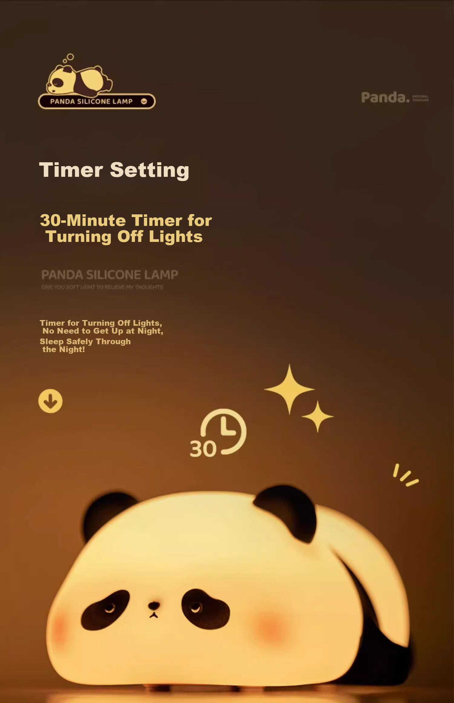 Kufire Night Light, Bedroom Sleep Lamp, Bedside Lamp, Children's Eye Protection, Baby Feeding Light, Tap Light, Practical And Stylish, Gift for Girls 13
