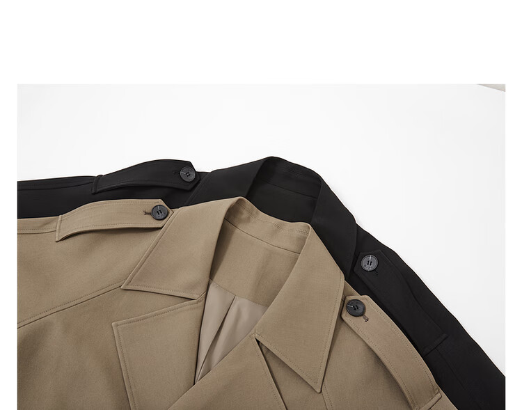 Earl Zuoer 2025 Autumn New Over-the-Knee Long Trench Coat Men's Business Casual Loose High-End Wrinkle-Resistant Non-Iron Overcoat 20