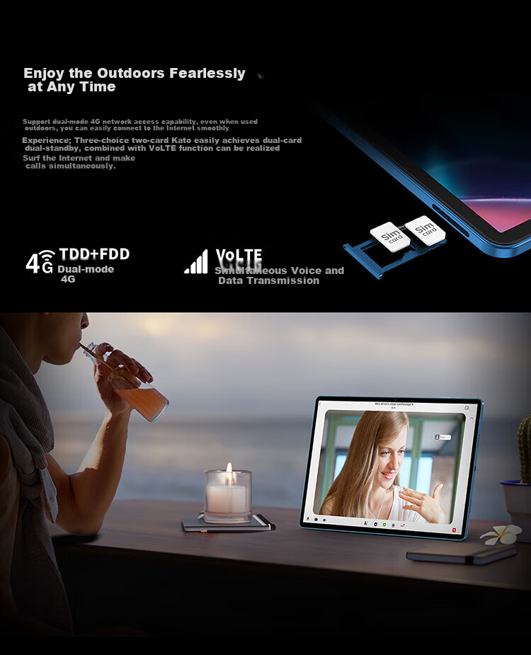Teclast 2026 P30T Android Tablet 10.1-inch 120Hz High Refresh Rate HD Screen 3GB RAM 128GB Storage Student Online Learning Education Entertainment Gaming Pad 10
