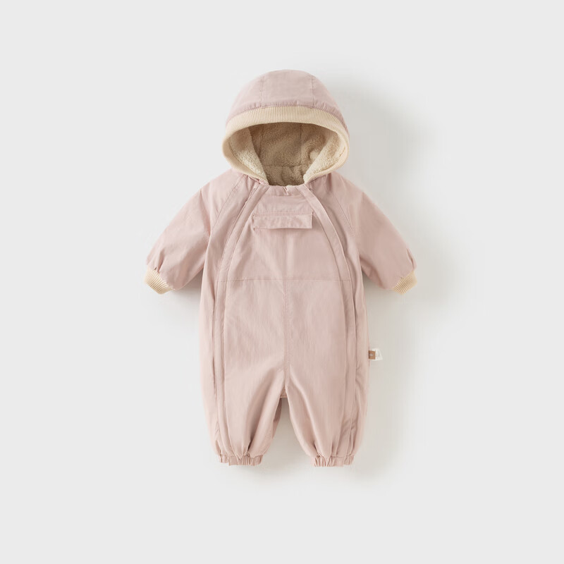 DAVE & BELLA Winter Baby Clothes Baby Thickened Jumpsuit Boys Girls Romper