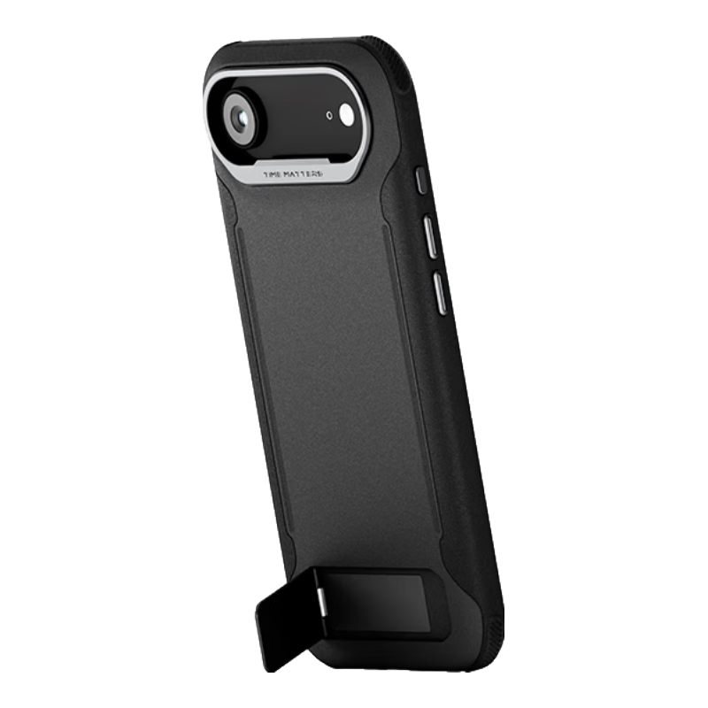 TILTA Iron Head Mobile Phone Cage Compatible with Apple iPhone Air Case New Simple Solid Color Shockproof Camera Button Full Coverage Silicone Protective Case - Black