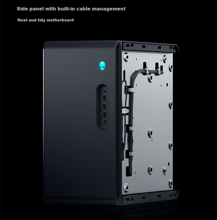 Alienware Gaming Desktop Computer Area-51 High-End E-Sports Gaming PC (Ultra 9 64GB 2TB RTX5080) Starry Silver Water-Cooled Black Myth: Wukong 80L AI Graphics Statio 14