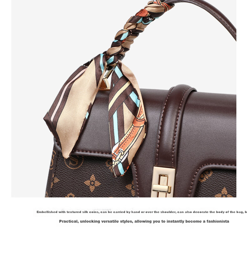Aiqinghai Handbag, Women's Crossbody Bag, Shoulder Bag, Large Capacity, Light Luxury Brand, Birthday And Mother's Day Gift, Practical Present for Mom 22
