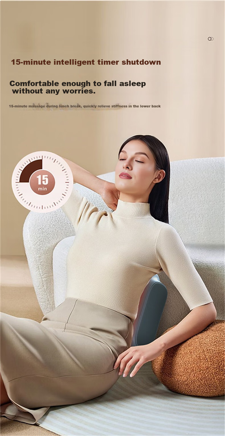 AUX Cervical Massager 12D-827 (Gift Box), Back Massager, Massage Pillow, Neck And Shoulder Massager, Birthday Gift 11