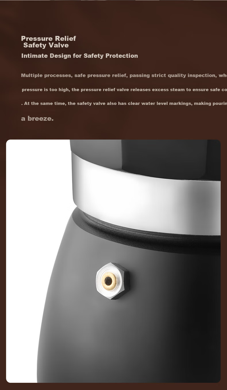 CLITON Mini Moka Pot Electric Stove Ceramic Stove Coffee Maker Tea Maker Tea Brewing Stove Heating Stove Round Edge Off-White 6