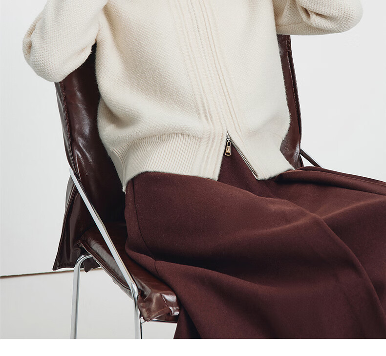 Navikail Italian Small Sailboat 25 Autumn Winter Women's Wool Sweater Full Wool Cardigan Casual Knit Jacket 2334095508 13