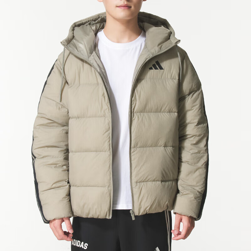 Adidas Men's Sports Style ESS 3S P D HD J Short Down Jacket KH3989 XL 2