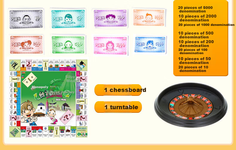 Dafuweng Board Game Card Games Chess Taiwan Tour 3005 Turntable Silver Medal Series Board Games for Adults And Childre 4