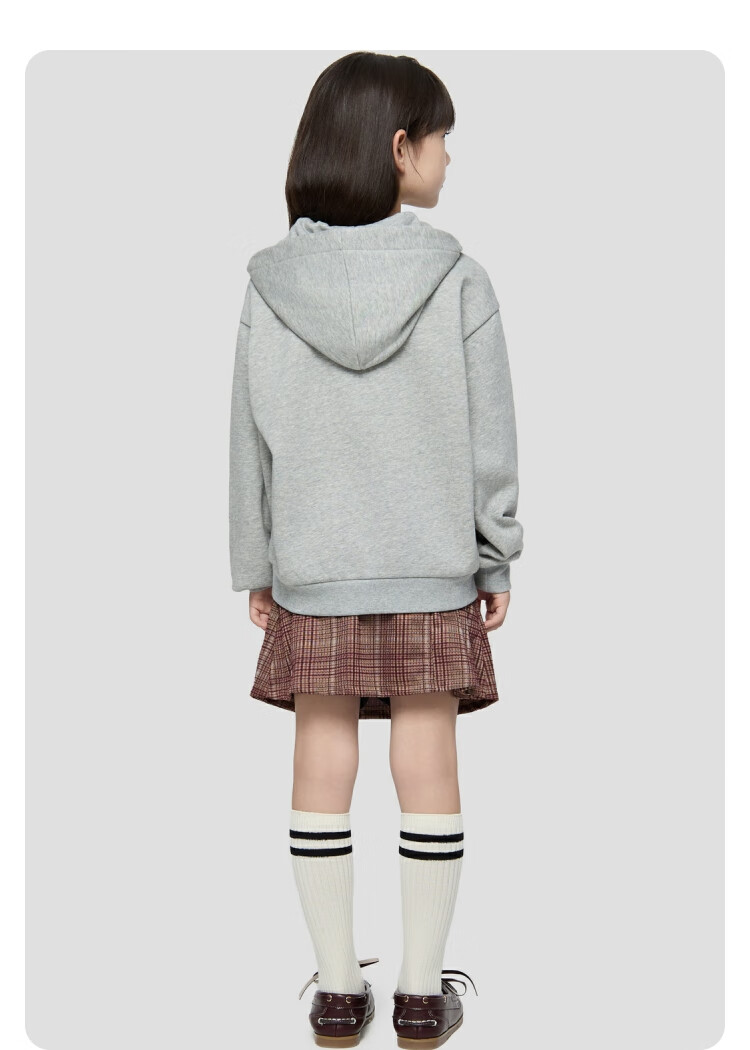 GAP Children's Autumn Logo Printed Fleece Pullover Hoodie Sweatshirt for Boys And Girls, Kids' Clothing 829299 6