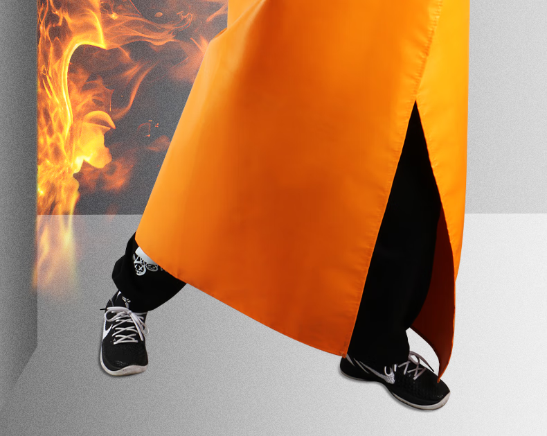 ZHONG JIA WO AN Fireproof Cloak Household Fire Escape Fire Blanket Kitchen High-Temperature Resistant Silicone Fire Extinguishing Blanket Emergency Escape Equipment 13