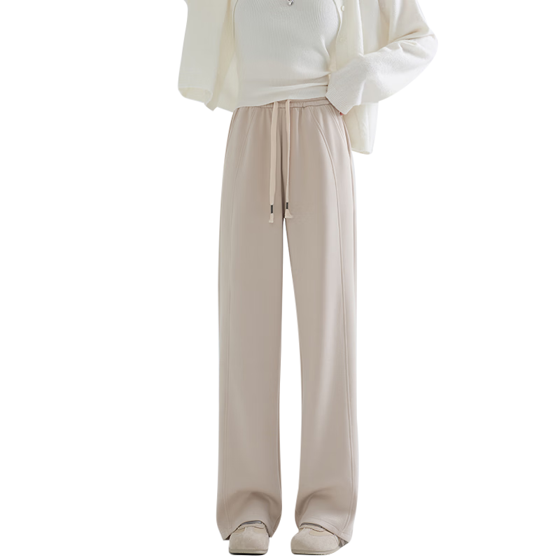 Borui Women's Casual Pants 50% Off 2026 New Spring Autumn Straight Loose Sports Sweatpants