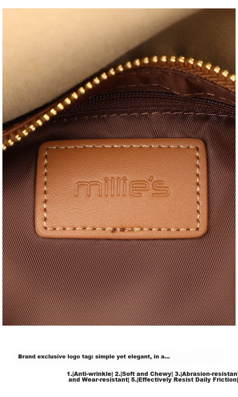 Millies Leather Handbag, Women's Fashionable Cambridge Bag, Light Shoulder Crossbody Bag, Practical Birthday And Mother's Day Gift for Mom 14