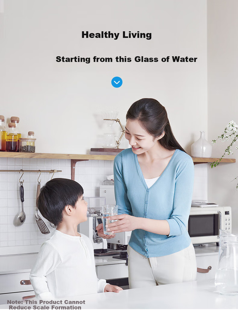 Qinyuan Little White Whale Under-Sink Household Kitchen Water Purifier Instant Filtration Ultrafiltration No Wastewater No Electricity No Tank Mineral Retention Water Filter UU-N3010 7
