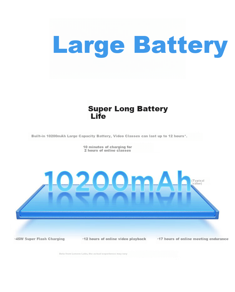 Lenovo Xiaoxin Tablet, 12.1-Inch 2.5K Ultra-Clear Display, 10000mAh Long Battery Life, Entertainment And Learning, Flagship AI Performance, 8+128GB Gray 6