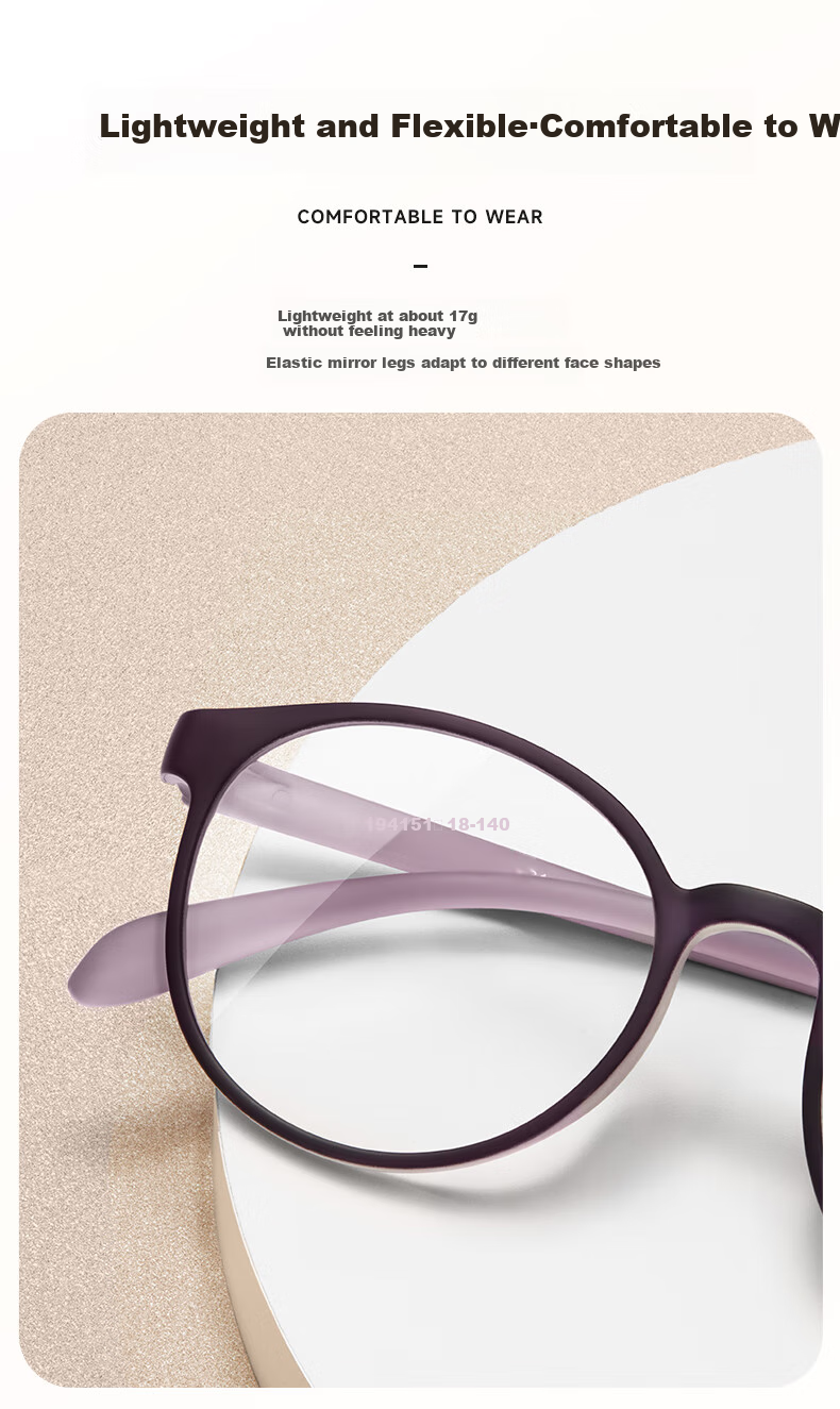 SHOWBIZS Anti-Blue Light Reading Glasses for Middle-Aged And Elderly Men And Women, Comfortable Elegant Presbyopic Glasses for Seniors 1941 3