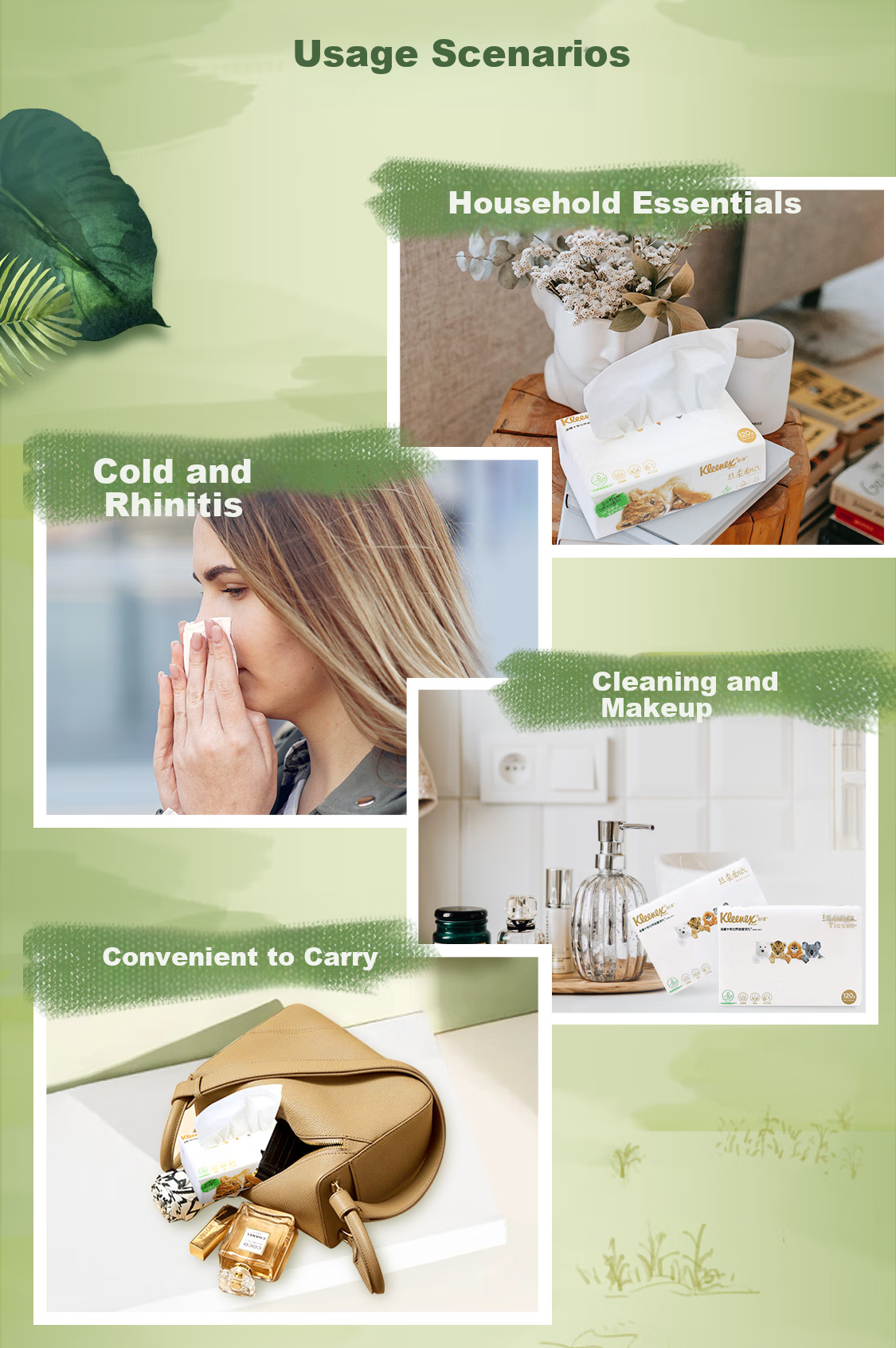 Kleenex Facial Tissue, Soft And Smooth Paper Napkins, 3-Ply, 200 Sheets Per Box, 3 Boxes 9