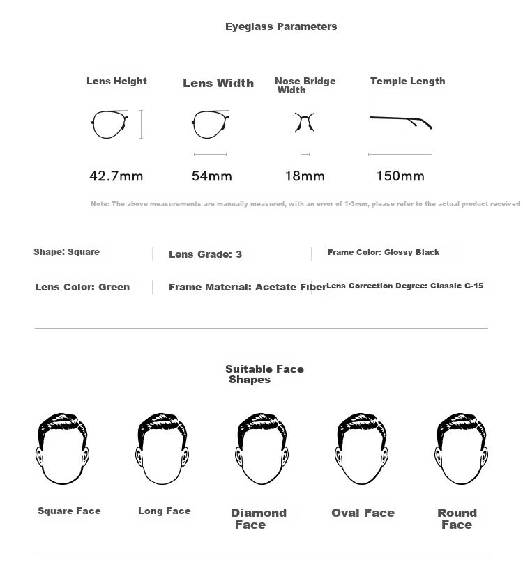 RayBan Sunglasses, Aviator Series, Square Full-Frame, Casual Retro Style for Men And Women, 0RB2140F90152 5