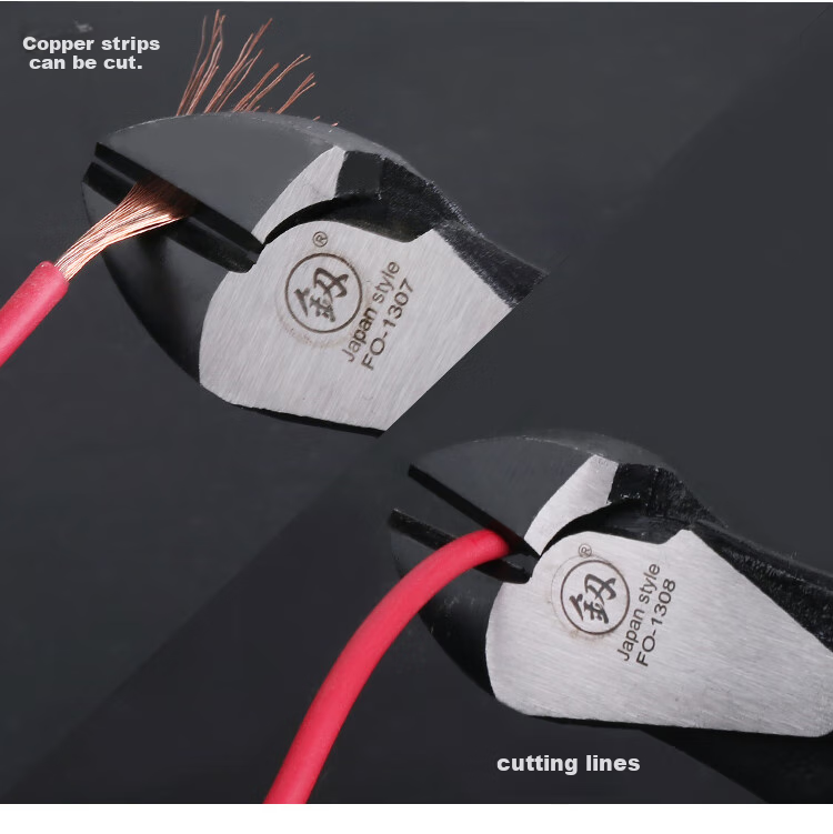 Jian Fukuoka Tools European Style Labor-Saving Multifunctional Diagonal Cutting Pliers, Industrial-Grade Multi-Purpose Side-Cutting Pliers, Diagonal Pliers 6