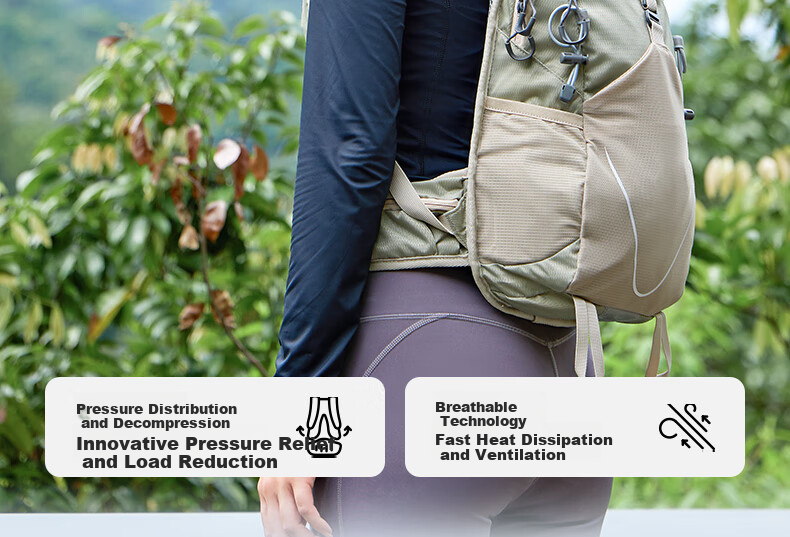 CAMEL Outdoor Hiking Backpack, Lightweight Running Sports Bag for Men And Women, Trail Running Cycling Travel Backpack 1152253010A 6