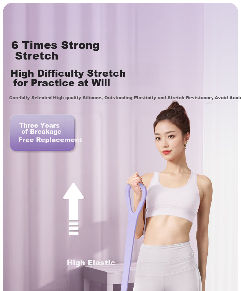 Li-Ning 8-Shaped Pull-Up Rope, Back Opener, Eight-Character Elastic Band, Stretching Band for Back Strength Training, Home Exercise Equipment for Wome 6