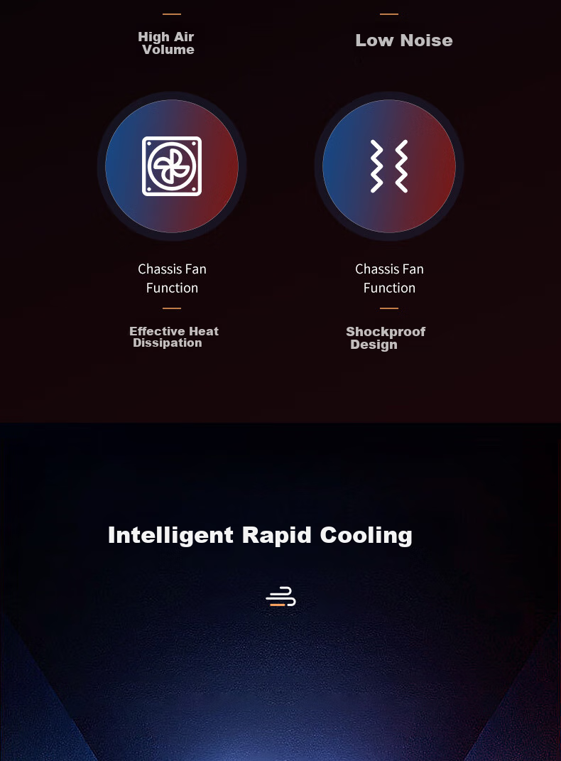JPLAYER Ziyi Co-Branded Prism X Computer Case Fan, 12cm White, ARGB Synchronized Light, Noise Reduction Fan, JPS-235 4