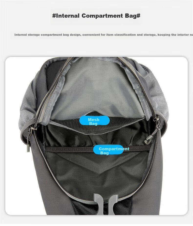JEEP Crossbody Bag for Men, Outdoor Sports Backpack, Large Capacity Shoulder Bag, Casual Commuter Water-Resistant Phone Pouch 3