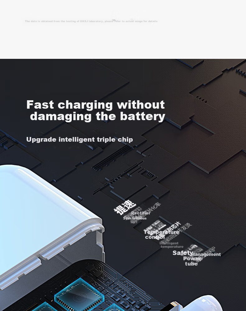 OKSJ, Suitable for Apple 15 Charger Charging Cable, 20W Fast Charging Set, Type-C Gallium Nitride IPhone 18 Pro Max/Plus, 20W Fast Charging Head + 1m + 2m Braided Cable 7