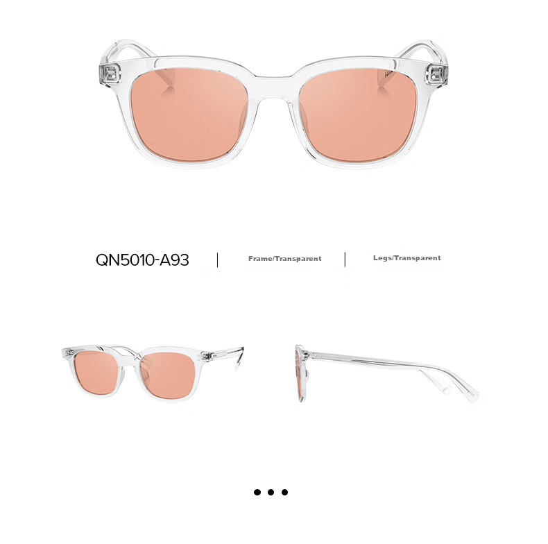 QINA Retro Small Frame Sunglasses for Men And Women, Stylish Sun Glasses, Christmas Gift QN5010A16 11