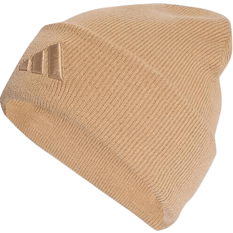 Adidas Men's And Women's Training Series NEW LOG BEA CUF Knitted Hat KB9148 Brown OSFW