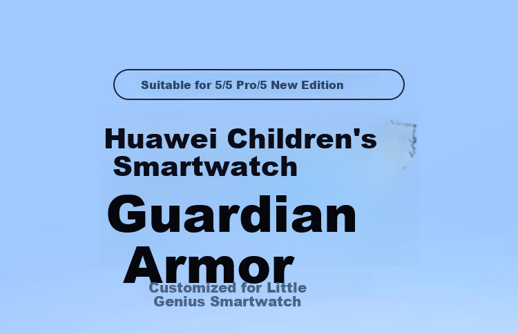 CHENSONG Tempered Glass Screen Protector for Huawei Children's Watch 5/5 Active Edition, Anti-Drop And Anti-Collision Protective Film 1