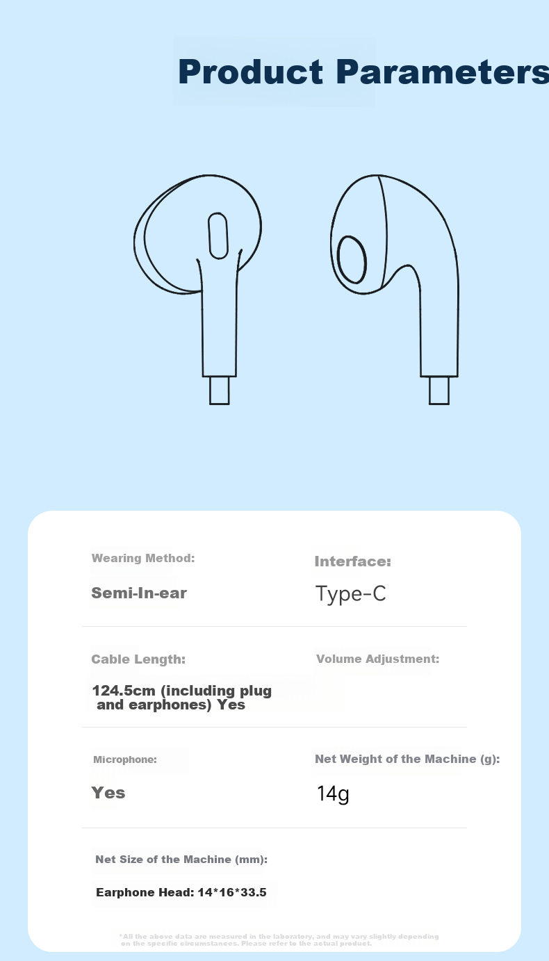 WITGOER [Over 10 Million Sold] Wired Headphones, 3.5mm Computer Sleep Round Hole Microphone, Two-In with Cable, Laptop And Mobile Phone Semi-In Gaming Headset with Round Tip 12
