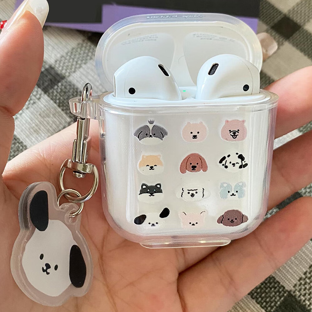 Beiyipin AirPods Pro 3 Protective Case Apple Wireless Bluetooth Earphone Cover Shockproof Creative Non-Slip Storage Box Music Puppy 2