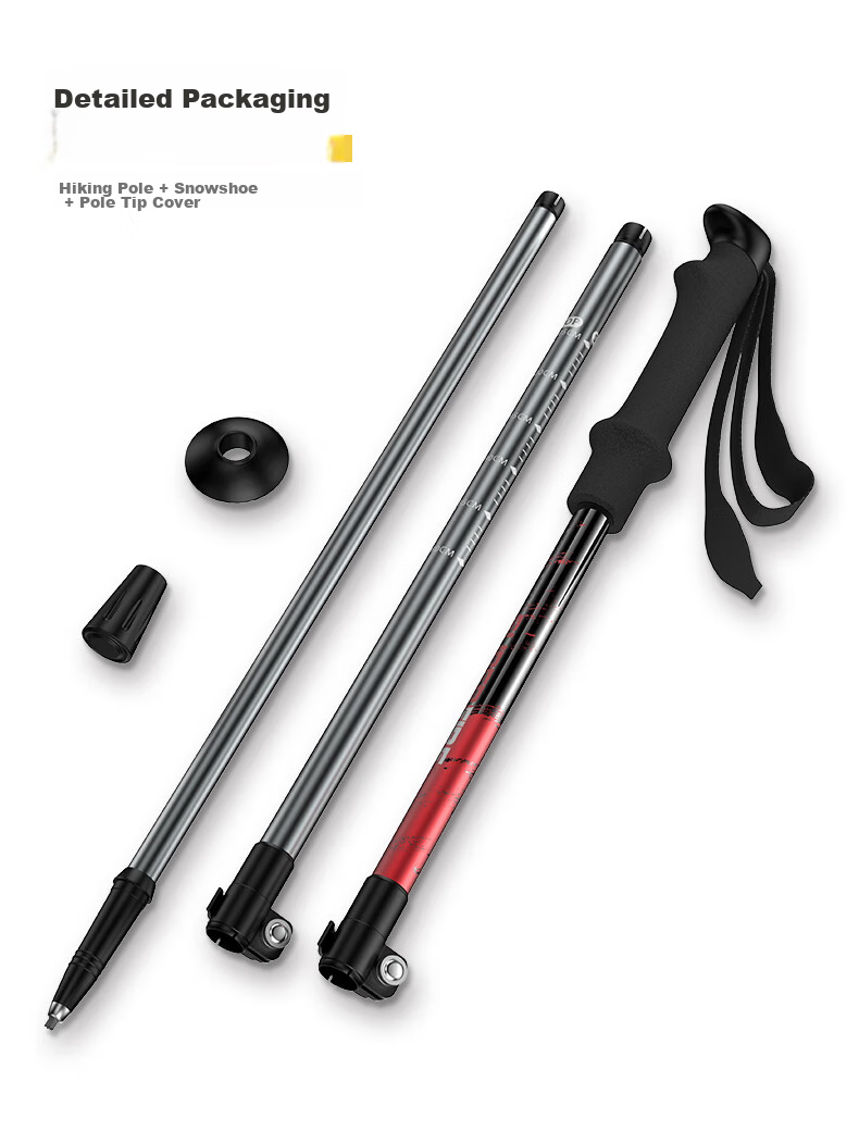 SupFire Hiking Poles, Children's Outdoor Walking Sticks, Trekking And Climbing Equipment, Ultra-Light Telescopic Non-Carbon Fiber Folding Walking Sticks 21