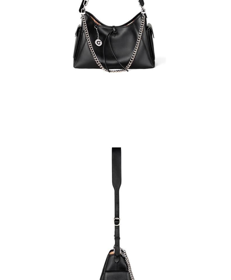 C.BANNER Leather Handbag, Women's Crossbody Bag, Large Capacity Chain Shoulder Tote, Brand Birthday Gift for Girlfriend on May 20 3