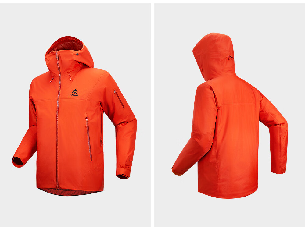 KAILAS Bogda PLUS Men's ApexHeat Warm Windproof FLT 3L Waterproof Hard Shell Jacket 13