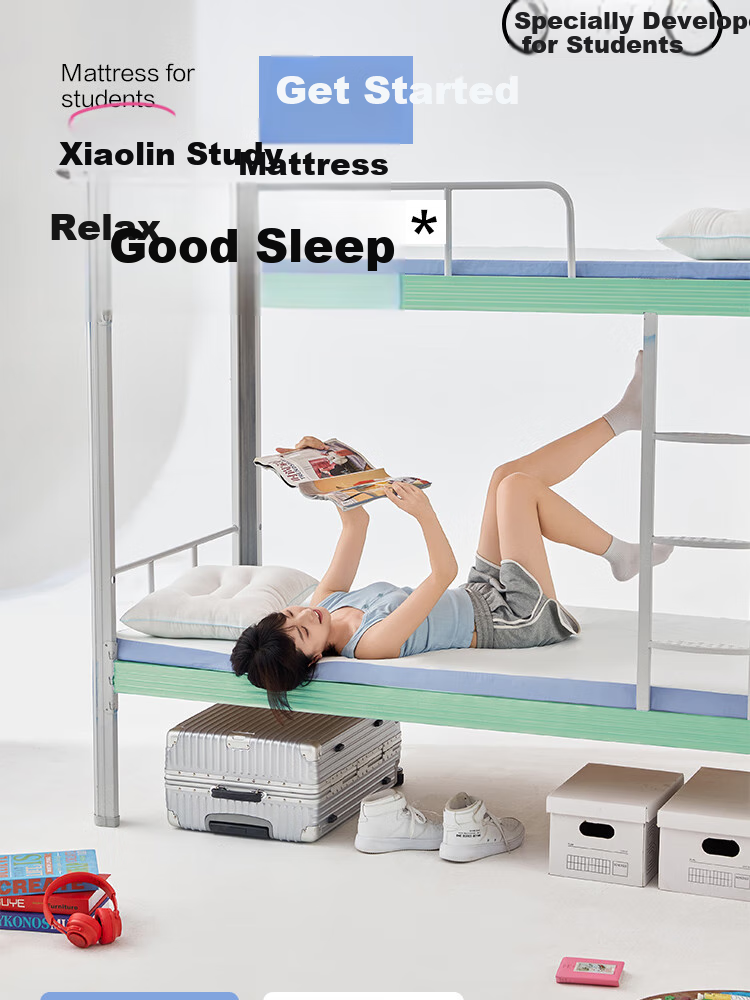Linshishenghuo Memory Foam Mattress, Tatami Soft Pad, Sponge Mat, Dormitory Student-Specific Bedding, 90*190*6cm 8