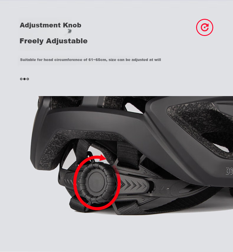 GUB Cycling Helmet, Large Size for Wide Head Circumference, Suitable for Mountain And Road Bikes, Unisex Outdoor Sports Safety Helmet D65 6