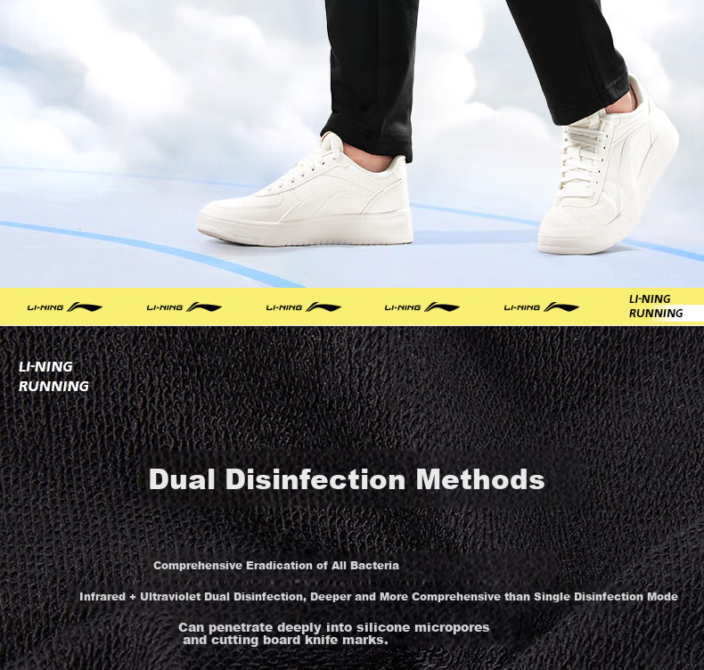 Li-Ning Sports Pants, Straight-Leg Men's Cotton-Feel Comfortable Sweatpants, Knitted Comfortable Versatile Casual Sweatpants, Sports Running Pants for Me 2