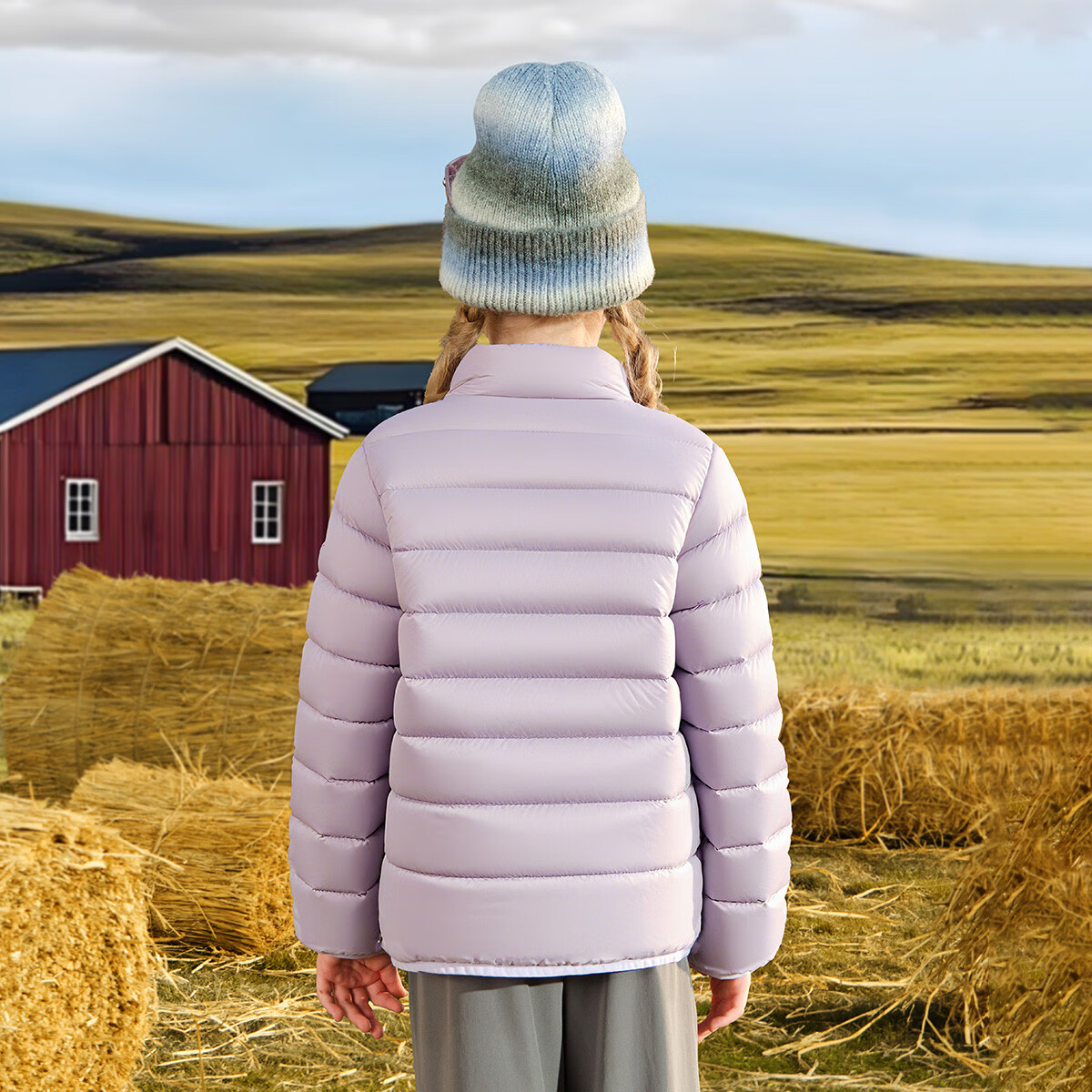 ASK JUNIOR 90 Canada Duck Down Parent-Child Warmth Down Jacket 25 Winter Children's Boys and Girls Large Kids 7A Antibacterial Lightweight Warm Coat