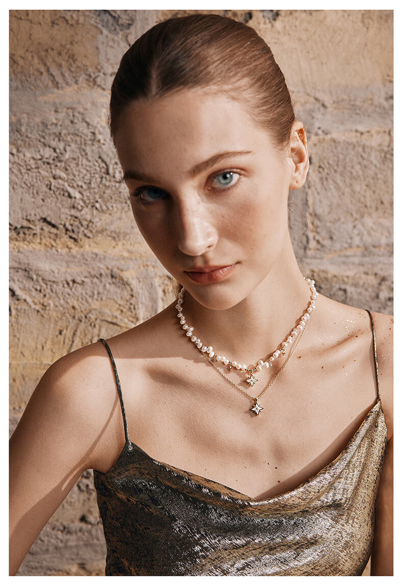 Amber Lollipop Anbo Loli Jewelry Necklace Women Eight-Pointed Star Pendant 520 Valentine's Day Birthday Gift for Girlfriend Wife 5