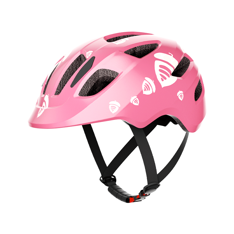 JD Jingzao Children's Helmet Adjustable Protective Sports Helmet for Roller Skating, Ice Skating, Skateboarding, Balance Bike, Bicycle - Hazelnut Pink