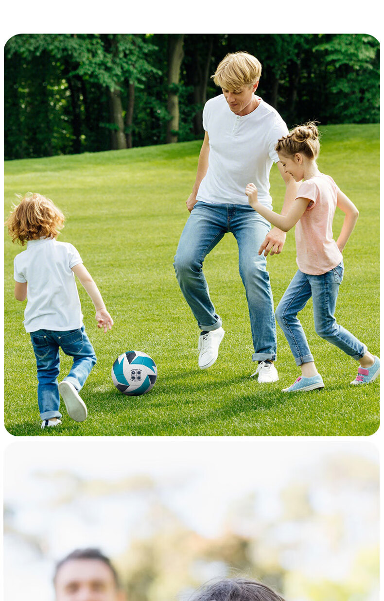 Maidemu Soccer Ball Size 4 for Children Ages 6-12 Youth Professional Exam Training Standard Size 4 Ball for Kindergarten and Primary School Students 1