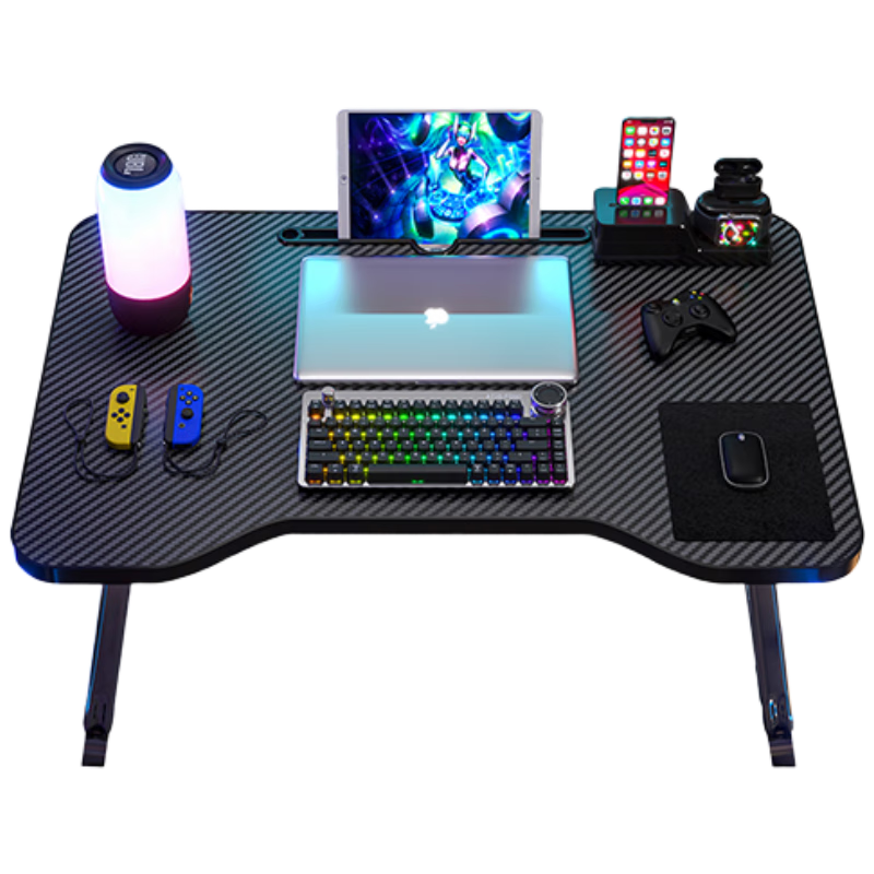 Quanpinwu Bed Laptop Desk, Foldable Large Bed Table, Dorm Study Desk, Home Small Table